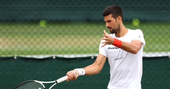 Novak Djokovic memenangkan gelar Wimbledon setelah dua jam latihan di SW19

