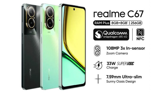  Jangan Lewatkan Realme C67!  Smartphone Murah dengan Fitur Canggih

