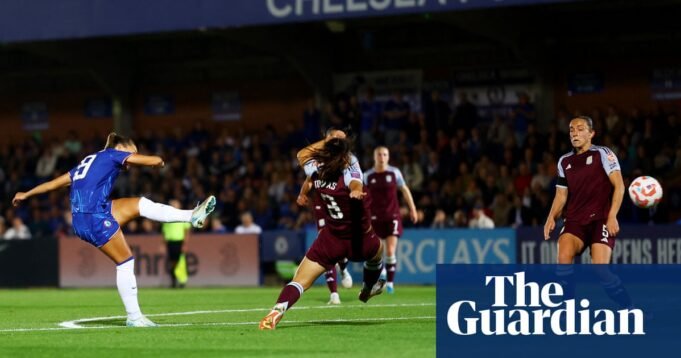 Rytting Kaneryd mengalahkan Chelsea untuk meraih kemenangan atas Aston Villa di pertandingan pembuka WSL |

