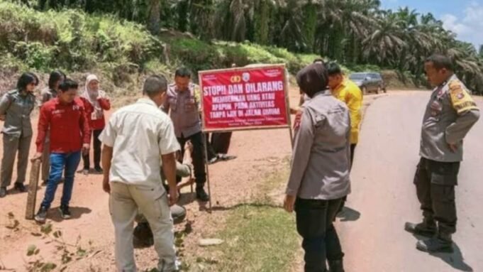 Stop Pengemis Bermodus Perbaiki Jalan di Lamandau

