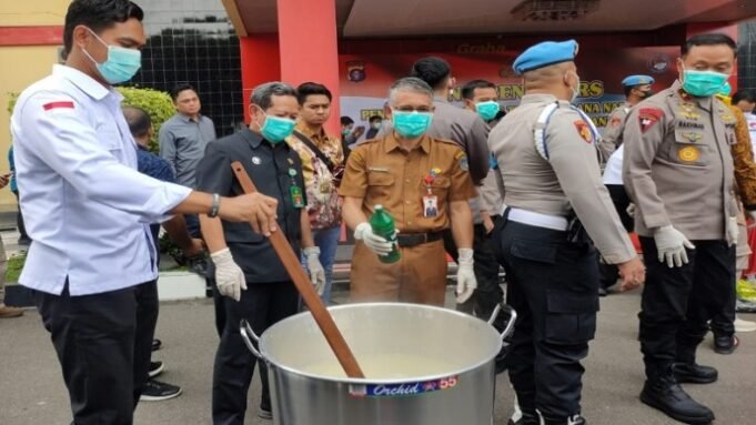 Amankan 50,6 kg Sabu, Sekda : Terima Kasih Polres Lamandau dan Jajaran

