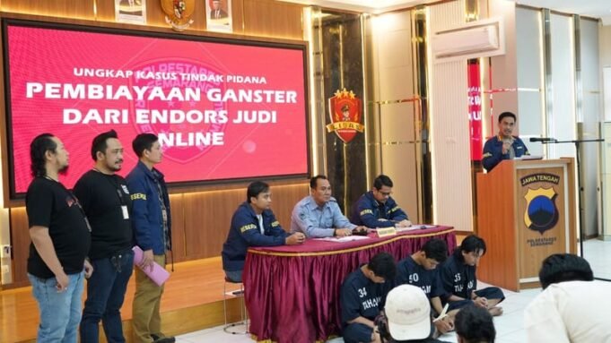 Bos Judi Online Biayai Kelompok Gangster di Semarang.