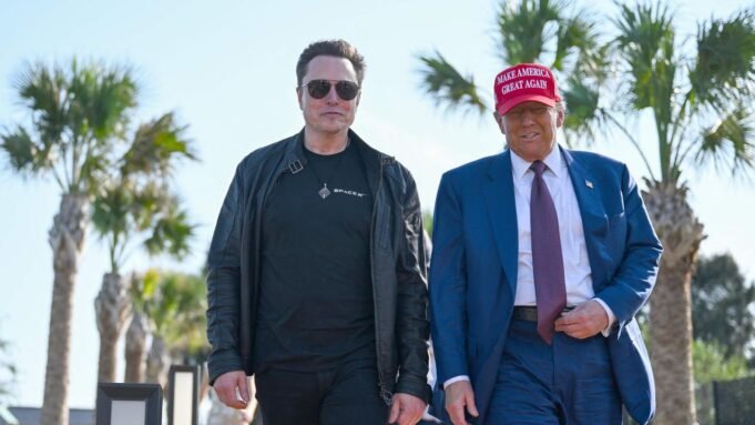 Donald Trump und  Elon Musk