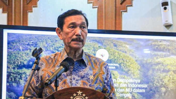 Luhut: NU Harus Memimpin Upaya Perdamaian Timur Tengah

