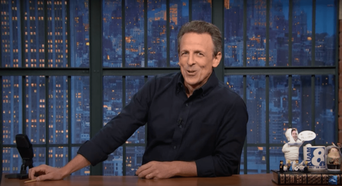 Seth Meyers bereaksi terhadap pemilihan presiden

