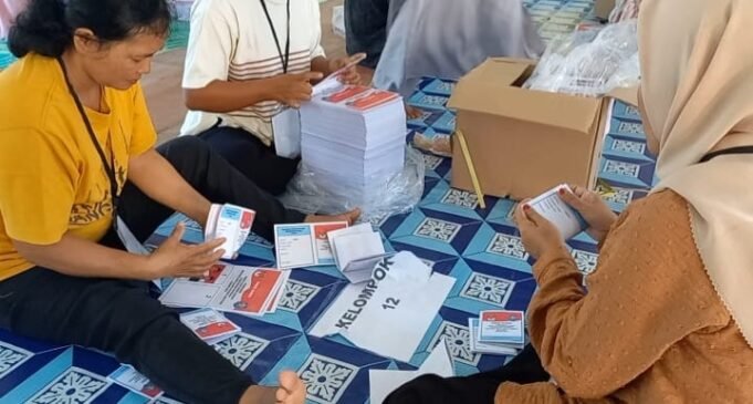 Sortir Lipat Hari Pertama, Bangka Kekurangan Ribuan Lembar Surat Suara